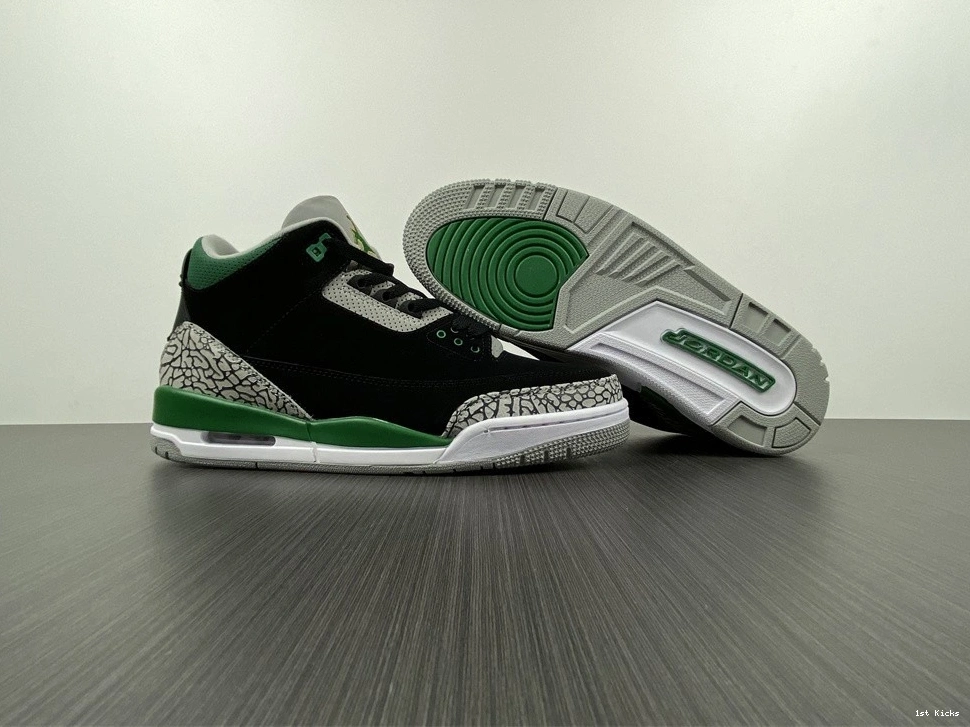 CT8532-030 Pine Jordan 3 Green Air 0110
